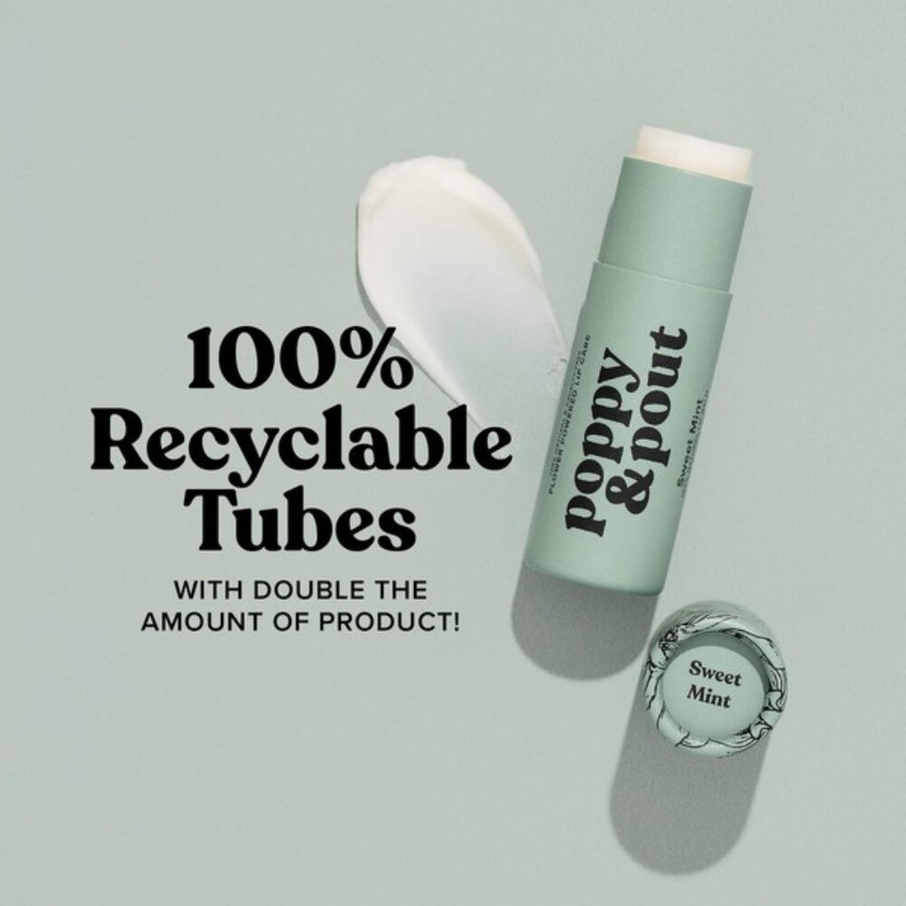 Poppy & Pout Sweet Mint Lip Balm - Picture 4 of 8